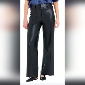 Black Women's Leather Pants